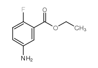 5-氨基-2-氟苯甲酸乙酯结构式