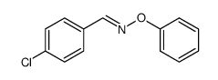 O-phenyl-4-chlorobenzaldoxime Structure
