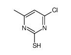 4-chloro-6-methyl-1H-pyrimidine-2-thione Structure