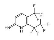 6-(Pentafluoroethyl)-5-(trifluoromethyl)-2-pyridinamine Structure