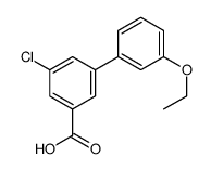 3-chloro-5-(3-ethoxyphenyl)benzoic acid Structure