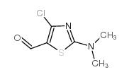 4-氯-2-二甲基氨基-1,3-噻唑-5-甲醛结构式