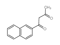 1,3-Butanedione,1-(2-naphthalenyl)- Structure