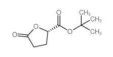 (S)-tert-butyl 5-oxotetrahydrofuran-2-carboxylate Structure