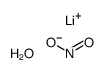 lithium nitrite monohydrate Structure