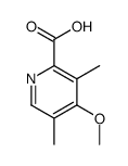 4-Methoxy-3,5-dimethylpicolinic acid Structure