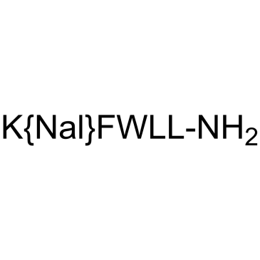 K-(D-1-Nal)-FwLL-NH2 Structure