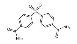 4,4'-sulfonyl-di-benzoic acid diamide Structure