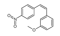 1-methoxy-3-[2-(4-nitrophenyl)ethenyl]benzene Structure