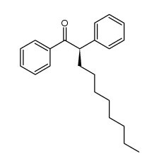(R)-α-octyl deoxybenzoin结构式