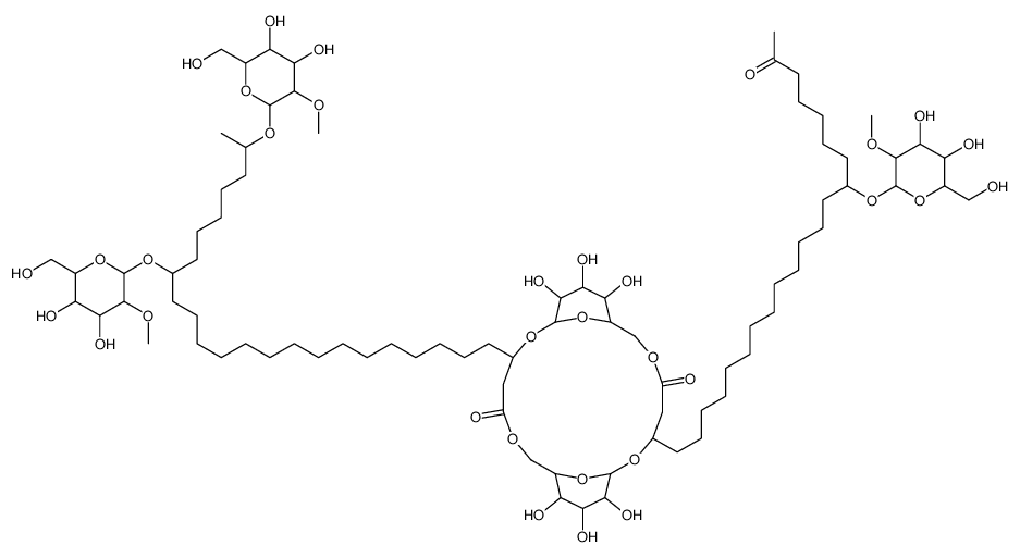 Cycloviracin B2结构式