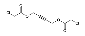 but-2-ynylene bis(chloroacetate)结构式