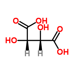 D-酒石酸结构式