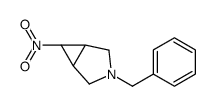 (1R,5s)-3-苄基-6-硝基-3-氮杂双环[3.1.0]己烷结构式