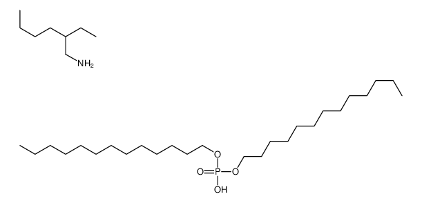 磷酸三癸酯与2-乙基-1-己胺的化合物结构式