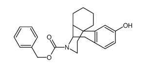 N-苄氧羰基N-去甲基右啡烷结构式