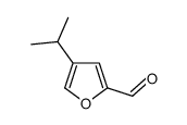 4-异丙基呋喃-2-甲醛结构式