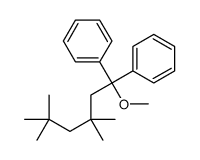 (1-methoxy-3,3,5,5-tetramethyl-1-phenylhexyl)benzene Structure