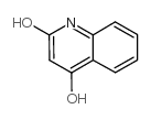 6-氯-4-羟基喹啉-2(1H)-酮结构式
