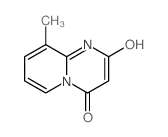 4H-Pyrido[1,2-a]pyrimidin-4-one,2-hydroxy-9-methyl- Structure