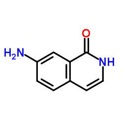 7-氨基异喹啉-1-醇结构式