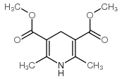 dimethyl 1,4-dihydro-2,6-dimethylpyridine-3,5-dicarboxylate结构式