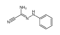 amino-(N'-phenyl-hydrazono)-acetonitrile结构式