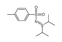 S,S-diisopropyl-N-(p-tolylsulphonyl)sulphimide结构式