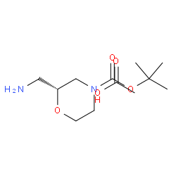 (R)-2-(氨乙基)吗啉-4-羧酸叔丁酯图片