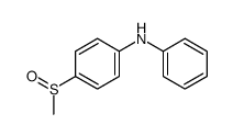4-methylsulfinyl-N-phenylaniline Structure