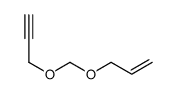 3-(prop-2-ynoxymethoxy)prop-1-ene Structure
