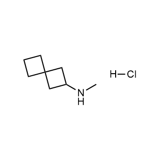 N-甲基螺[3.3]庚烷-2-胺盐酸盐结构式