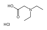 2-(二乙基氨基)乙酸盐酸盐结构式