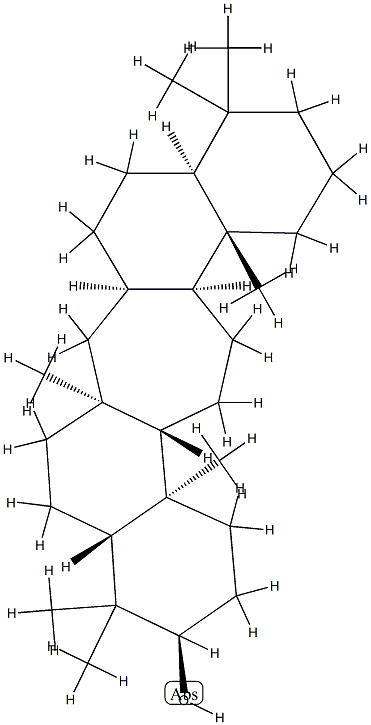 C(14a)-Homo-27-nor-14beta-gammaceran-3alpha-ol structure
