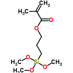 3-Methacryloxypropyltrimethoxysilane structure