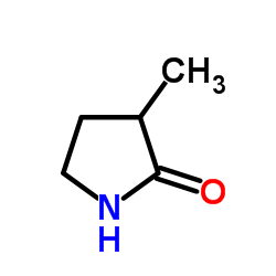 3-甲基-2-吡咯烷酮结构式