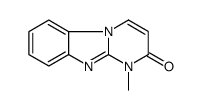 Pyrimido[1,2-a]benzimidazol-2(1H)-one, 1-methyl- (8CI,9CI) Structure