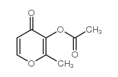 乙酸麦芽酚酯结构式