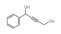 2-Butyne-1,4-diol,1-phenyl-结构式