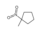 1-NITRO-1-METHYLCYCLOPENTANE Structure