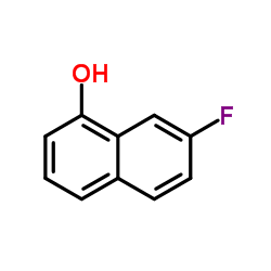 7-氟萘-1-醇结构式
