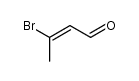 (2E)-3-bromobut-2-enal结构式