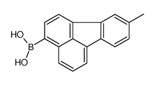 (9-methylfluoranthen-3-yl)boronic acid Structure