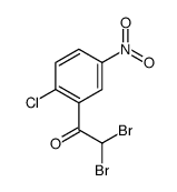 2,2-Dibromo-1-(2-chloro-5-nitrophenyl)ethanone picture