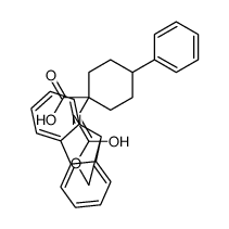 Fmoc-顺式-1-氨基-4-苯基-环己烷羧酸结构式