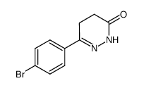 6-(4-溴苯基)-4,5-二氢-3(2H)-哒嗪酮结构式