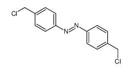 bis[4-(chloromethyl)phenyl]diazene Structure