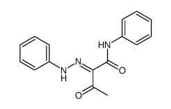 2-(phenylhydrazono)acetoacetanilide结构式