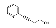 3-Butyn-1-ol, 4-(2-pyridinyl)- (9CI) Structure