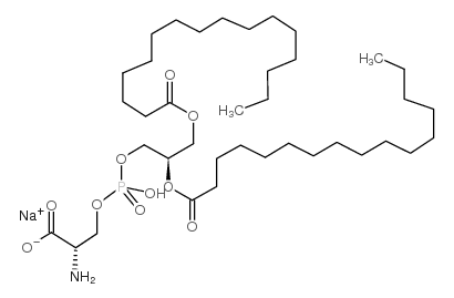 L-A-磷脂-L-丝氨酸结构式